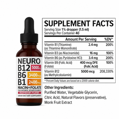B-Complex Methylated Drops